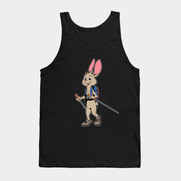 Casual Bunny Hikes - Hiking Tank Top by Modern Medieval Design